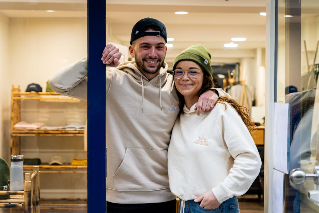 Accueil pop up store Embuscade
