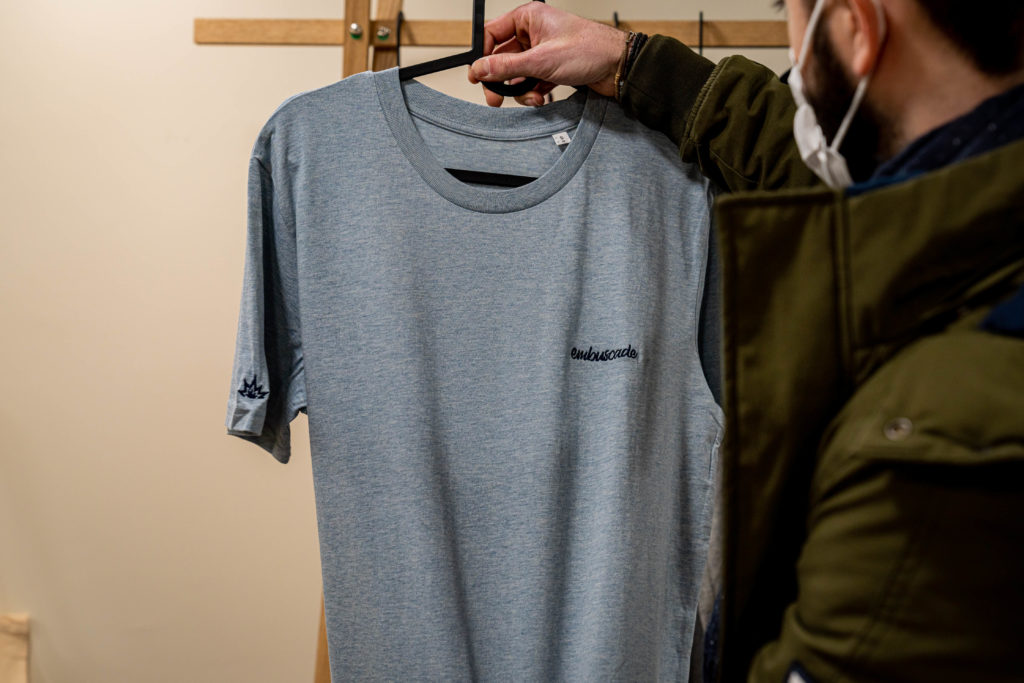 Tshirt embuscade Caen Pop up