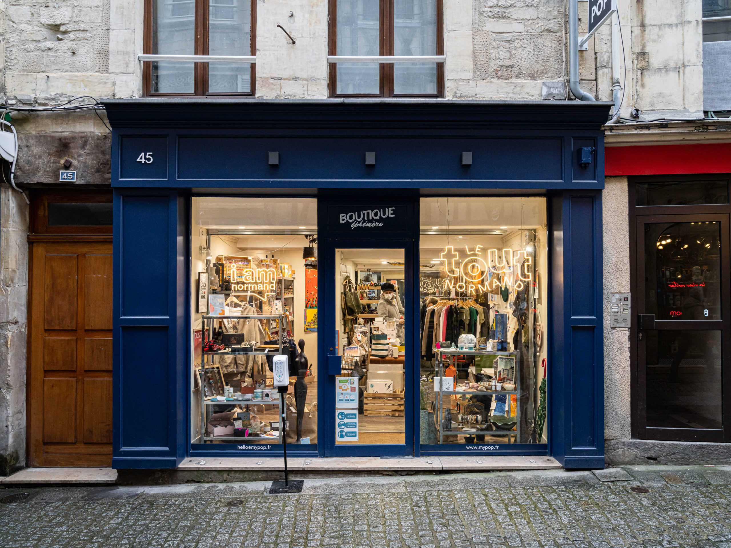 popup store I am Normand 2021